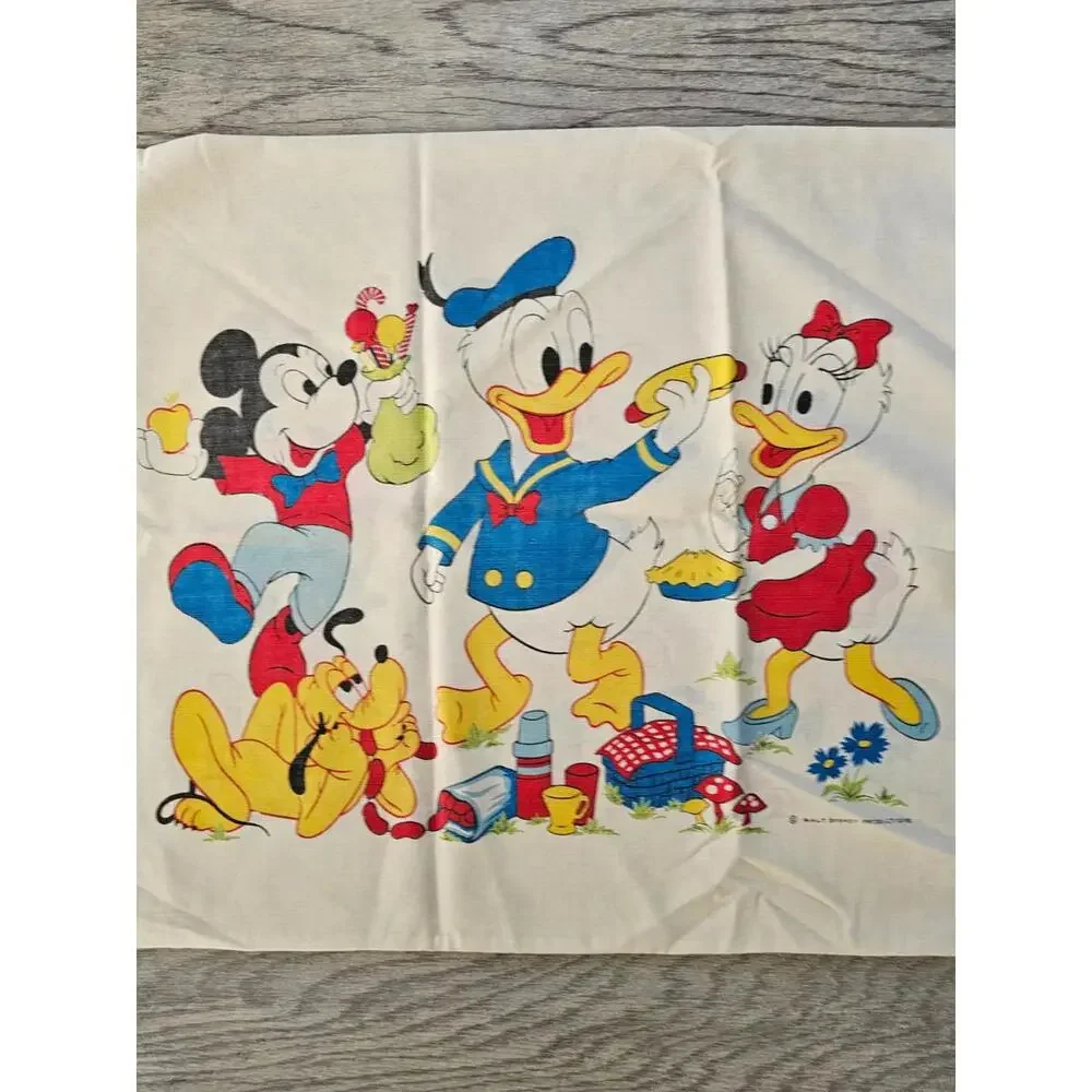 Vintage Walt Disney Productions Standard Pillowcase 42